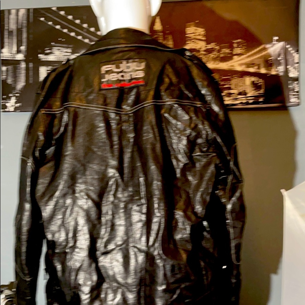 Vintage FUBU Leather Jacket